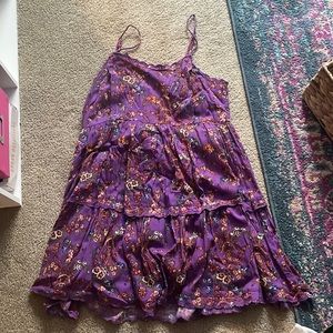 Urban outfitters purple boho dress